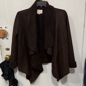 Romeo & Juliet Brown Teddy Jacket